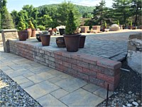 Stone Retaining Wall, Randolph NJ